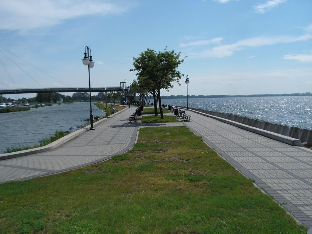 Apartament Waterside Giżycko Esterno foto